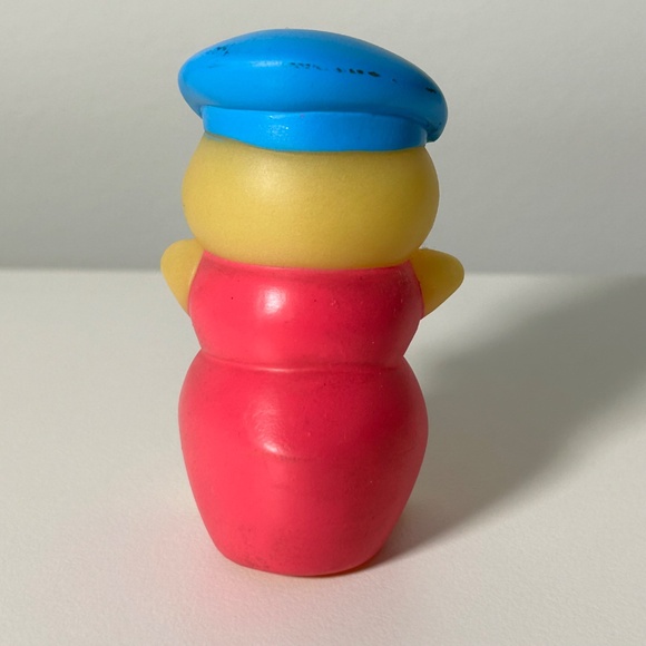 Vintage 80s Playskool Glo Animals & Friends Country Mouse & Glo Cappy (B9) - Picture 4 of 16